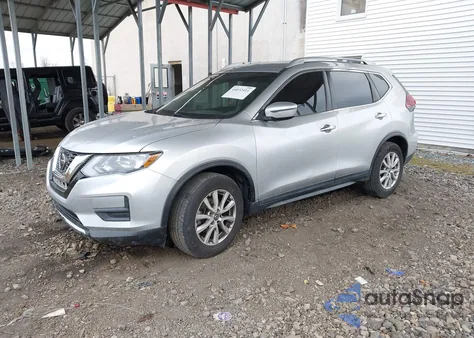 2019 Nissan Rogue Sv из США, поврежденный, VIN KNMAT2MT0KP523122